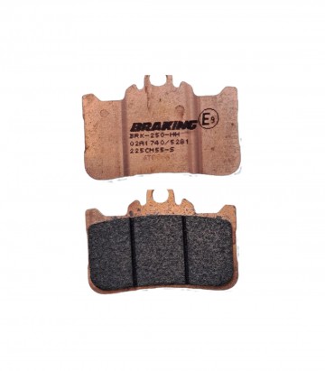 Pastillas de Freno Braking Sinterizadas Honda CB 500 Hornet (24), CB 750 Hornet (23-25), CBR 500 R (22-24), Kawasaki Z 900 ABS (