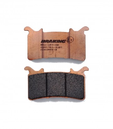 Pastillas de Freno Braking Sinterizadas BMW M 1000 R (23-25), M 1000 RR (21-25), S 1000 RR Forged/Carbon Wheel Nissin Cal (22-25