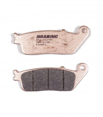 Pastillas de Freno Braking Sinterizadas Honda Silver Wing 400 (06-08), Silver Wing 600 (01-07), Silver Wing 600 ABS (03-07), Sw-