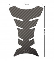 Puig Tank Pad 4051C model Performance color Carbon