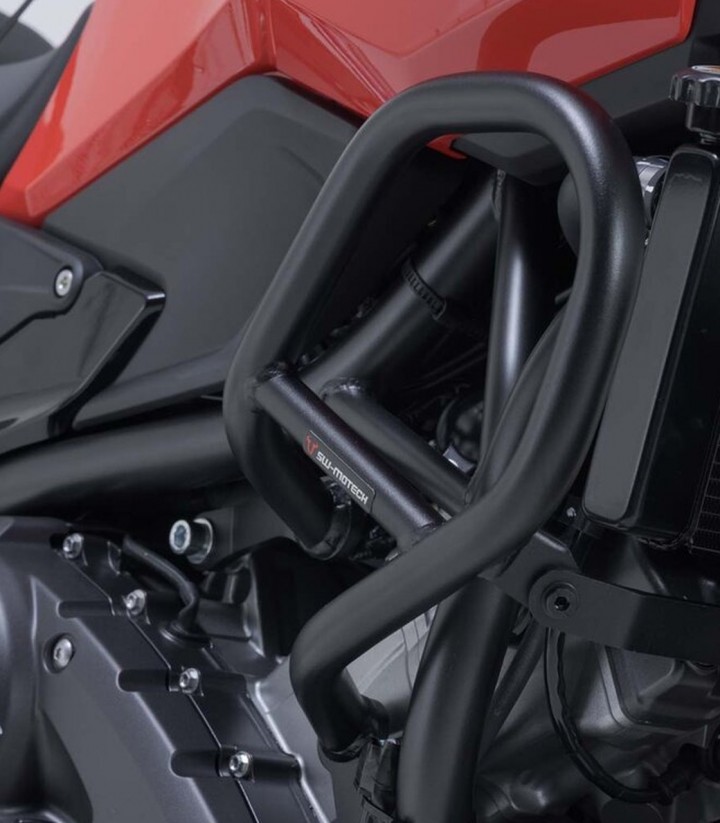 Defensas de Motor SW-MOTECH Honda NC700 (11-14), NC750S (14-16), NC750X (14-24) en Negro SBL.01.132.10002/B