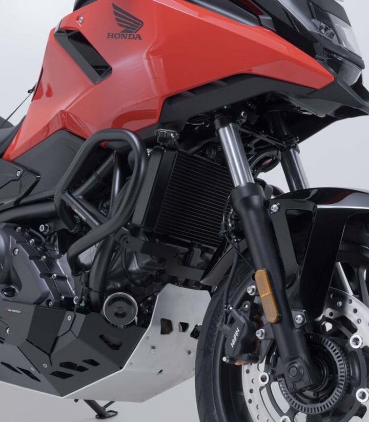 Defensas de Motor SW-MOTECH Honda NC700 (11-14), NC750S (14-16), NC750X (14-24) en Negro SBL.01.132.10002/B