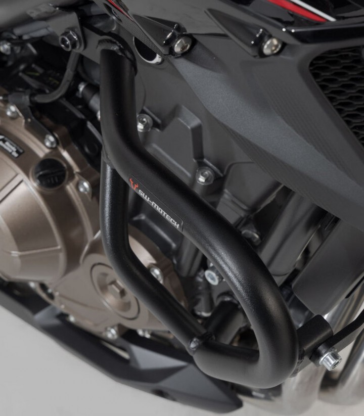 Defensas de Motor SW-MOTECH Honda CB500F (12-18), CB500 Hornet (23) en Negro SBL.01.399.10001/B