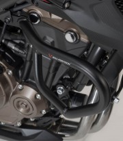 Defensas de Motor SW-MOTECH Honda CB500F (12-18), CB500 Hornet (23) en Negro SBL.01.399.10001/B