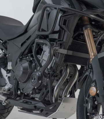 Defensas de Motor SW-MOTECH Honda CB500X (16-18) en Negro SBL.01.746.10000/B