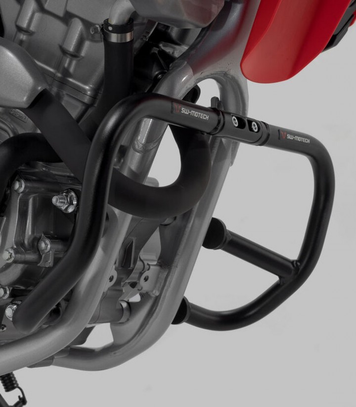Defensas de Motor SW-MOTECH Honda CRF250L (12-17), CRF300L (20-24) en Negro SBL.01.877.10001/B