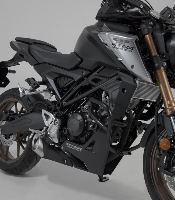 Defensas de Motor SW-MOTECH Honda CB125R (20-24) en Negro SBL.01.973.10000/B