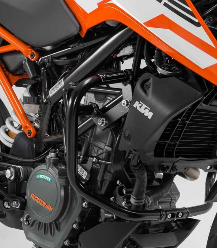 Defensas de Motor SW-MOTECH KTM 200 Duke (11-16), 125 Duke (11-20) en Negro SBL.04.214.10001/B