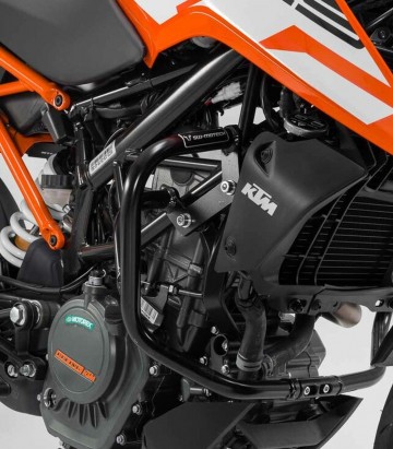 SW-MOTECH Crash Bars for KTM 125 Duke (11-20), 200 Duke (11-16) Black SBL.04.214.10001/B