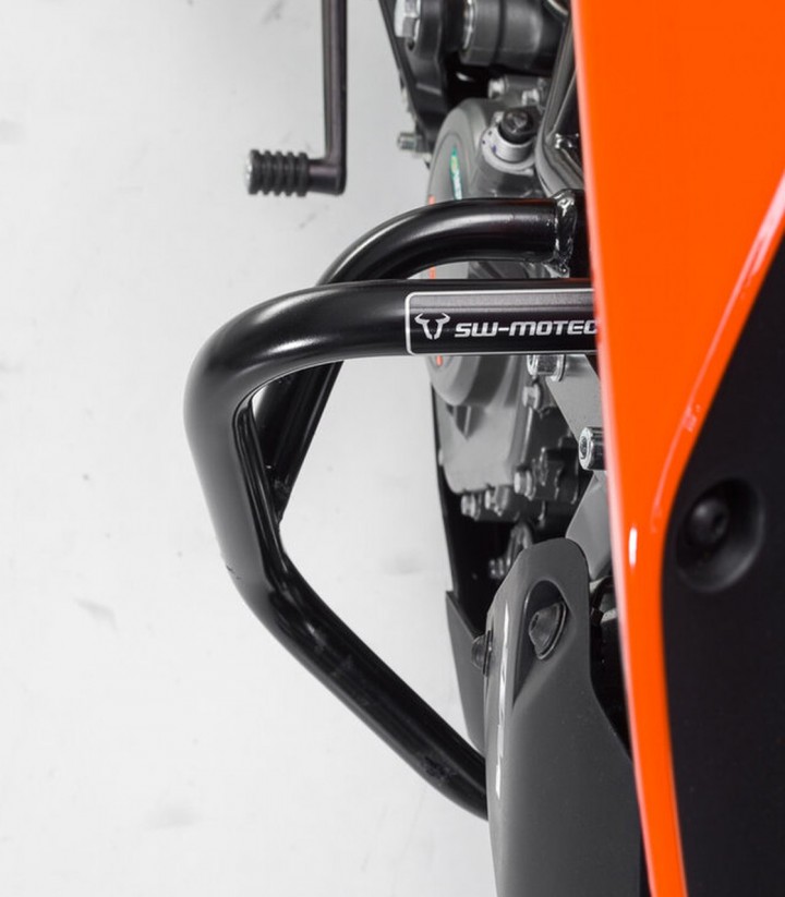 Defensas de Motor SW-MOTECH KTM 200 Duke (11-16), 125 Duke (11-20) en Negro SBL.04.214.10001/B