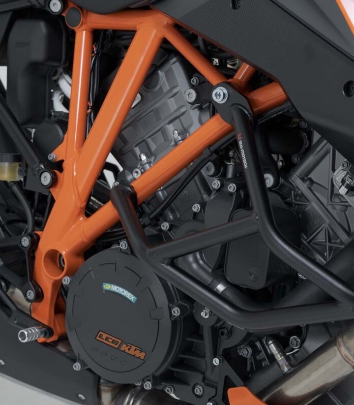 Defensas de Motor SW-MOTECH KTM 1290 Super Duke R (13-19), 1290 Super Duke GT (16) en Negro SBL.04.430.10000/B