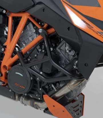 Defensas de Motor SW-MOTECH KTM 1290 Super Duke GT (16), R (13-19) en Negro SBL.04.430.10000/B