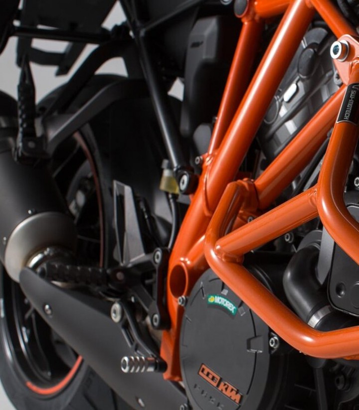 Defensas de Motor SW-MOTECH KTM 1290 Super Duke R (13-19), 1290 Super Duke GT (16) en Naranja SBL.04.430.10000/O