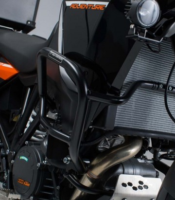 Defensas de Motor SW-MOTECH KTM 1050 (16)/1090 Adventure (16-21), 1290 Super Adventure S (16-20) en Negro SBL.04.873.10000/B