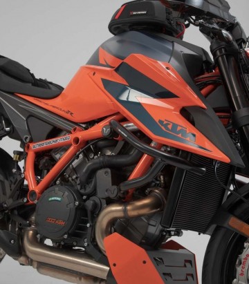 Defensas de Motor SW-MOTECH KTM 1290 Super Duke R (19) / Evo (21) en Negro SBL.04.915.10000/B