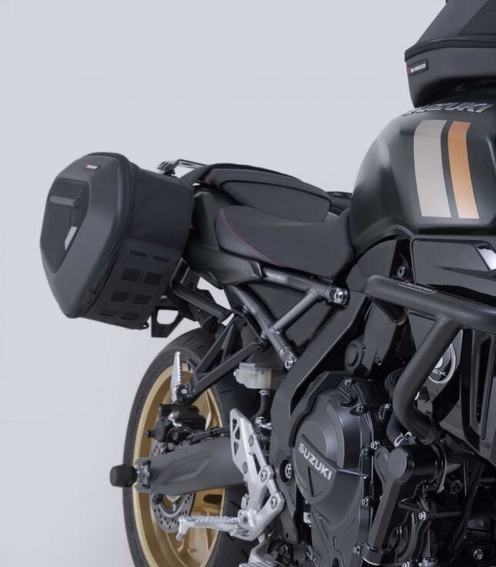 Defensas de Motor SW-MOTECH Suzuki GSX-8T / TT (25) en Negro SBL.05.031.10000/B