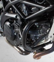 Defensas de Motor SW-MOTECH Suzuki SV650X (18), SV650 ABS (15) en Negro SBL.05.670.10001/B