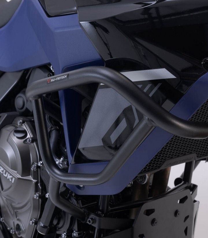 Defensas de Motor SW-MOTECH Suzuki V-Strom 800 / DE (22) en Negro SBL.05.845.10002/B