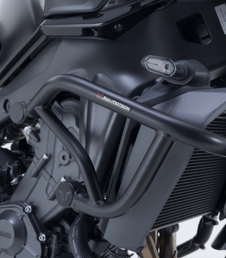 Defensas de Motor SW-MOTECH Yamaha MT-09 (23-24), XSR900 (24-25) en Negro SBL.06.036.10000/B