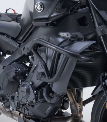 Defensas de Motor SW-MOTECH Yamaha MT-09 (23-24), XSR900 (24-25) en Negro SBL.06.036.10000/B