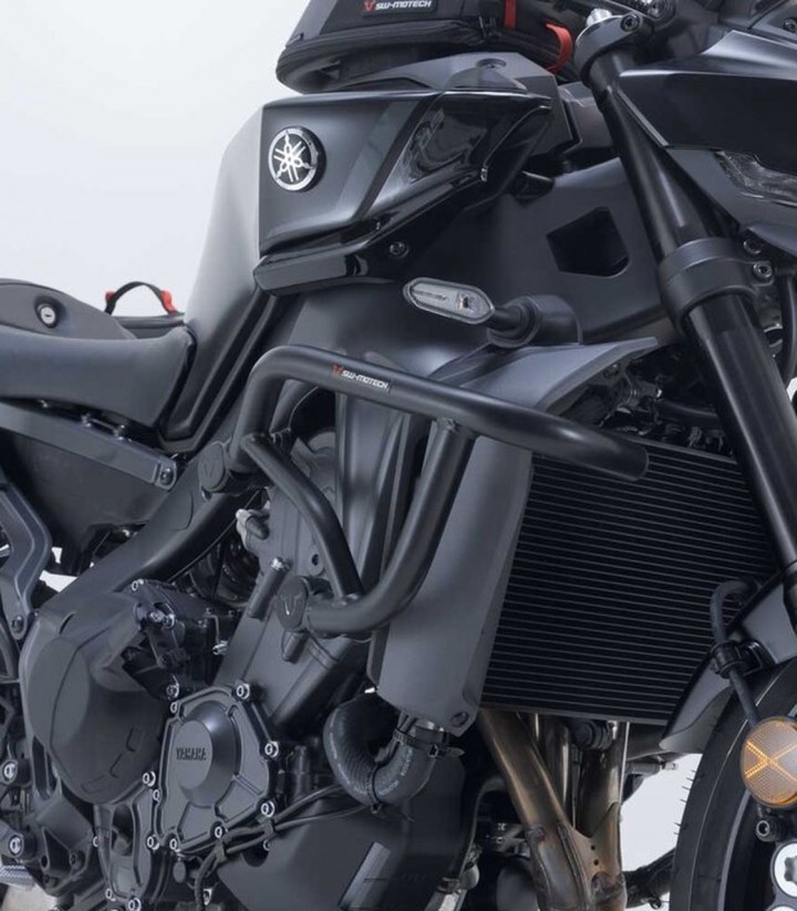 Defensas de Motor SW-MOTECH Yamaha MT-09 (23-24), XSR900 (24-25) en Negro SBL.06.036.10000/B