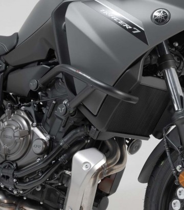 SW-MOTECH Crash Bars for Yamaha MT-07 (20-24), MT-07 Tracer / Tracer 700/7 (16-25) Black SBL.06.593.10002/B