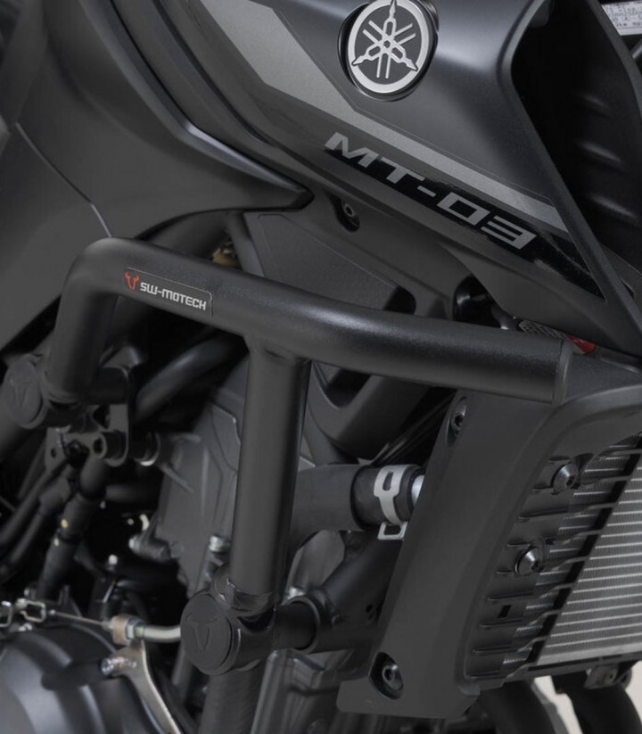 Defensas de Motor SW-MOTECH Yamaha MT-03 (24) en Negro SBL.06.627.10003/B