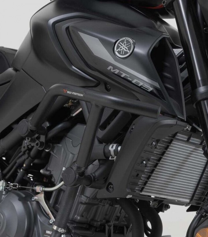 Defensas de Motor SW-MOTECH Yamaha MT-03 (24) en Negro SBL.06.627.10003/B