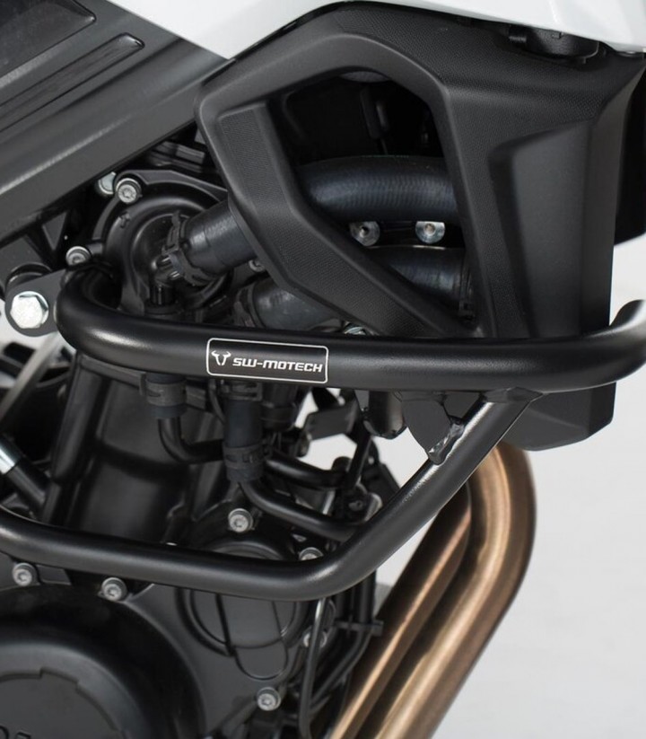 Defensas de Motor SW-MOTECH BMW F 800 S (04-10), F 800 R (09-19) en Negro SBL.07.304.10001/B