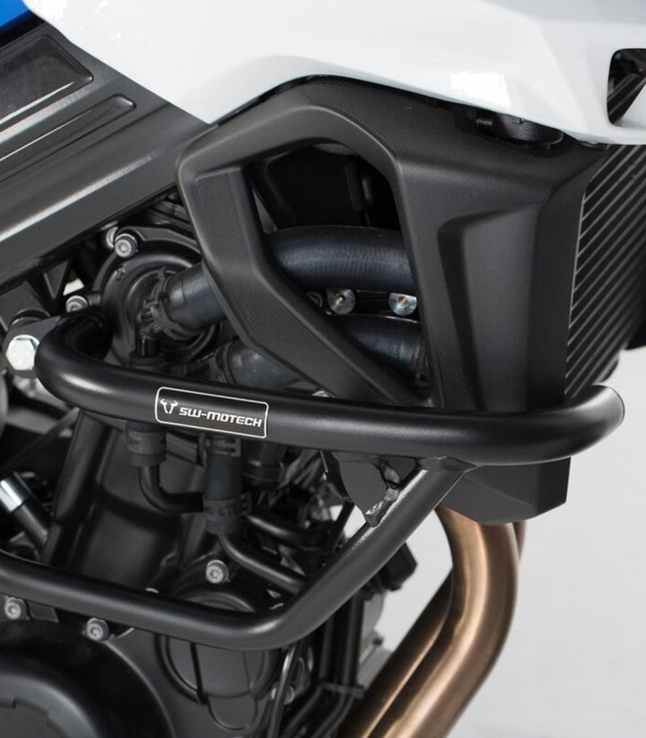 Defensas de Motor SW-MOTECH BMW F 800 S (04-10), F 800 R (09-19) en Negro SBL.07.304.10001/B