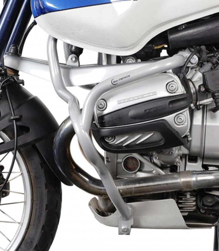 Defensas de Motor SW-MOTECH BMW R 1150 GS (98-04) en Plateado SBL.07.409.100