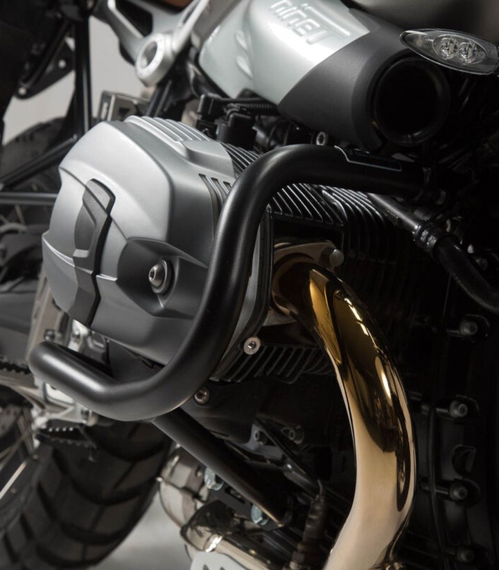 Defensas de Motor SW-MOTECH BMW R nineT (14-20) en Negro SBL.07.512.10000/B