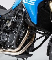Defensas de Motor SW-MOTECH BMW F800GS / F700GS (12-18), F650GS Twin (07-12) en Negro SBL.07.556.10001/B