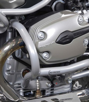 Defensas de Motor SW-MOTECH BMW R 1200 GS (04-12) en Plateado SBL.07.562.100