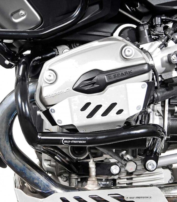 Defensas de Motor SW-MOTECH BMW R 1200 GS (04-12) en Negro SBL.07.562.10100/B