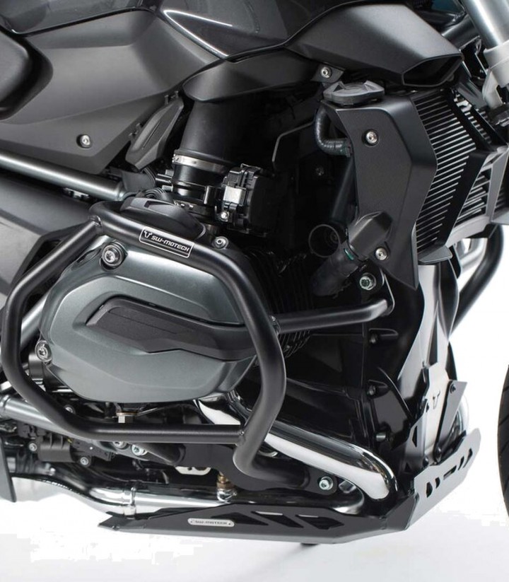 Defensas de Motor SW-MOTECH BMW R 1200 R / RS (14-18) en Negro SBL.07.573.10000/B