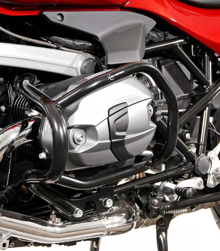 Defensas de Motor SW-MOTECH BMW R 1200 R (07-14) en Negro SBL.07.606.10000/B