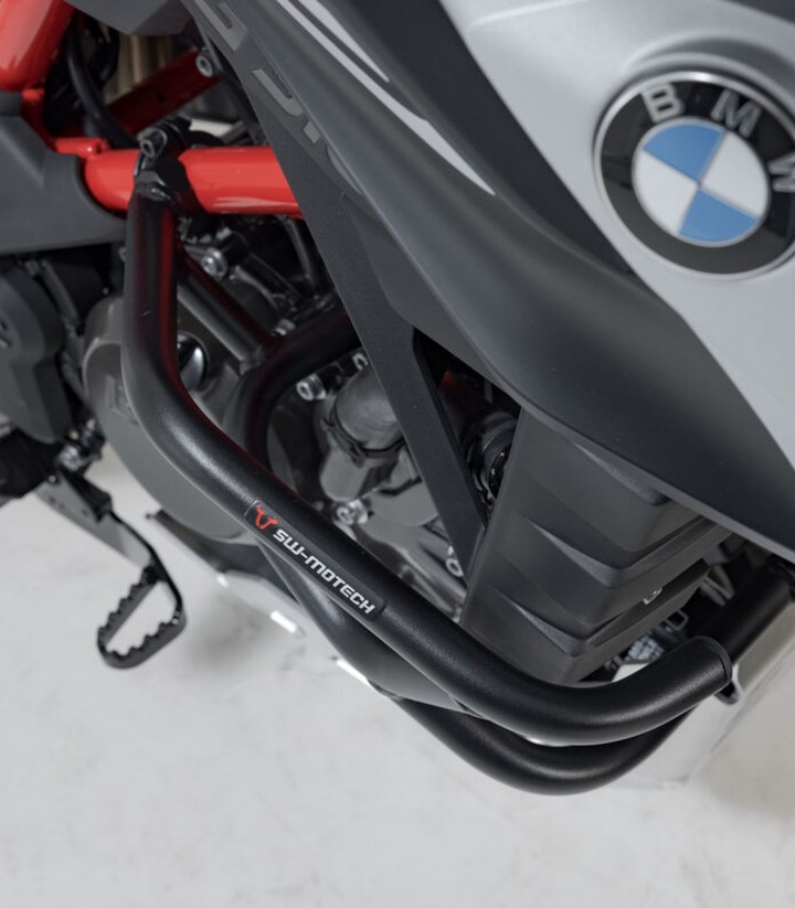 Motor-Sturzbügel SW-MOTECH BMW G 310 GS (17-20), G 310 R (16-20) in Schwarz SBL.07.649.10002/B