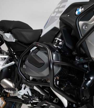 Defensas de Motor SW-MOTECH BMW R 1250 GS (18-24), R 1250 R (18-19), R 1250 RS (18) en Negro SBL.07.904.10001/B