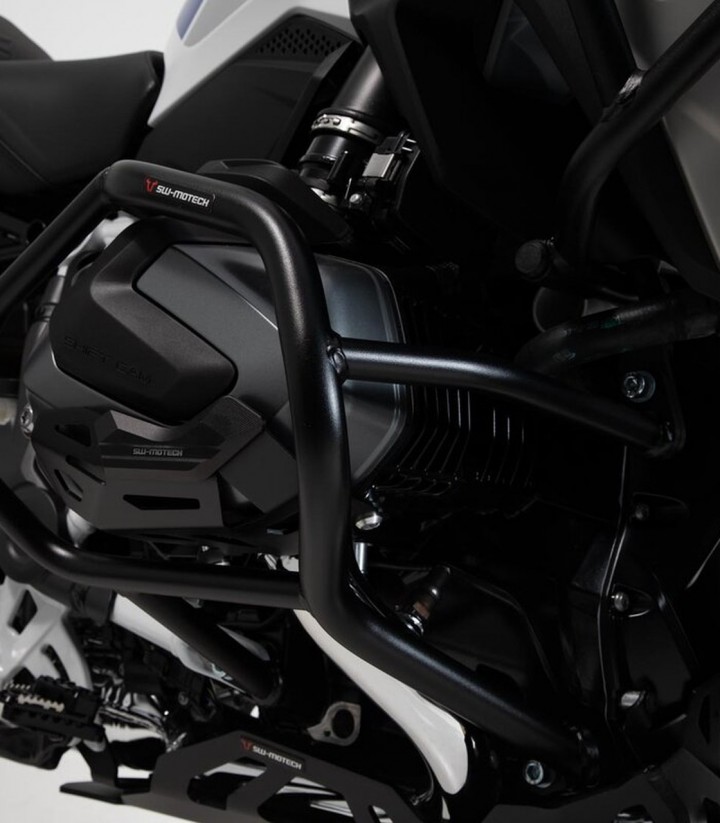 Defensas de Motor SW-MOTECH BMW R1250R (18-19), R1250RS (18), R1250GS (18-24) en Negro SBL.07.904.10001/B