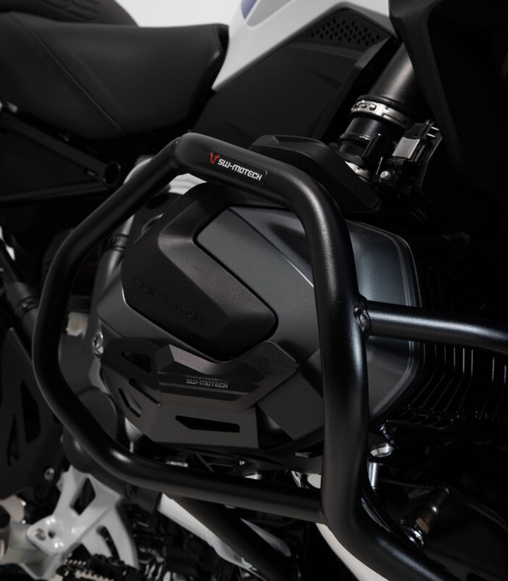 Motor-Sturzbügel SW-MOTECH BMW R 1250 GS (18-24), R 1250 R (18-19), R 1250 RS (18) in Schwarz SBL.07.904.10001/B