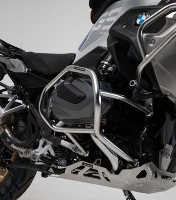 SW-MOTECH Crash Bars for BMW R 1250 GS (18-24), R 1250 R (18-19), R 1250 RS (18) Stainless Steel SBL.07.904.10101