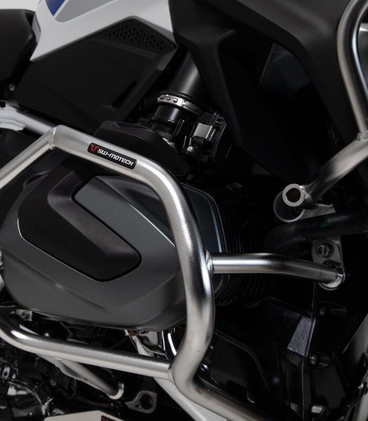 Defensas de Motor SW-MOTECH BMW R1250R (18-19), R1250RS (18), R1250GS (18-24) en Acero inoxidable SBL.07.904.10101