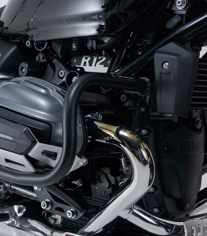 Defensas de Motor SW-MOTECH BMW R12 (23-25) en Negro SBL.07.968.10001/B
