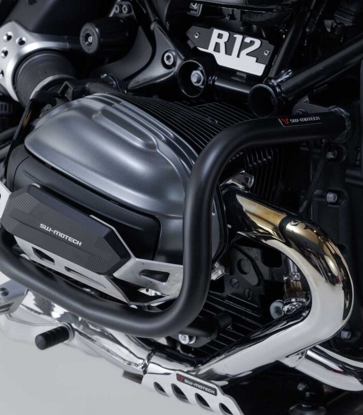 Motor-Sturzbügel SW-MOTECH BMW R 12/S/nineT (23-24), R 12 G/S (25) in Schwarz SBL.07.968.10001/B