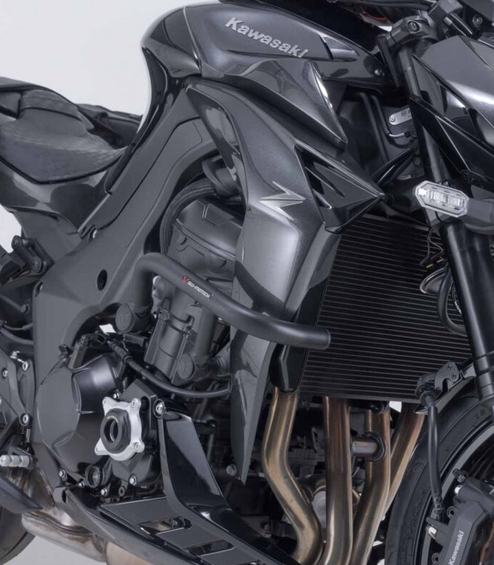 Defensas de Motor SW-MOTECH Kawasaki Z1100 / SE (25) en Negro SBL.08.065.10000/B