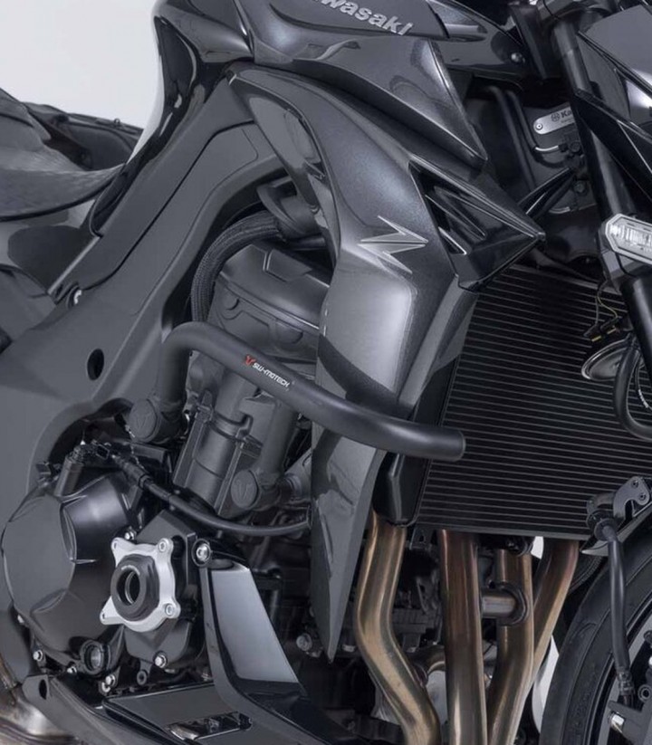 Defensas de Motor SW-MOTECH Kawasaki Z1100 / SE (25) en Negro SBL.08.065.10000/B