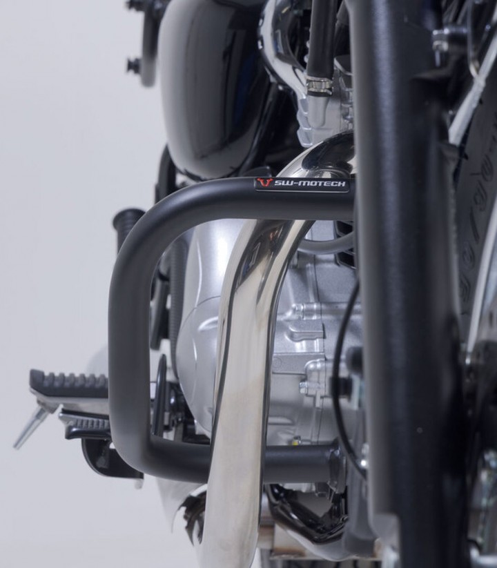 SW-MOTECH Crash Bars for Kawasaki W230, Meguro S1 (24) Black SBL.08.302.10000/B