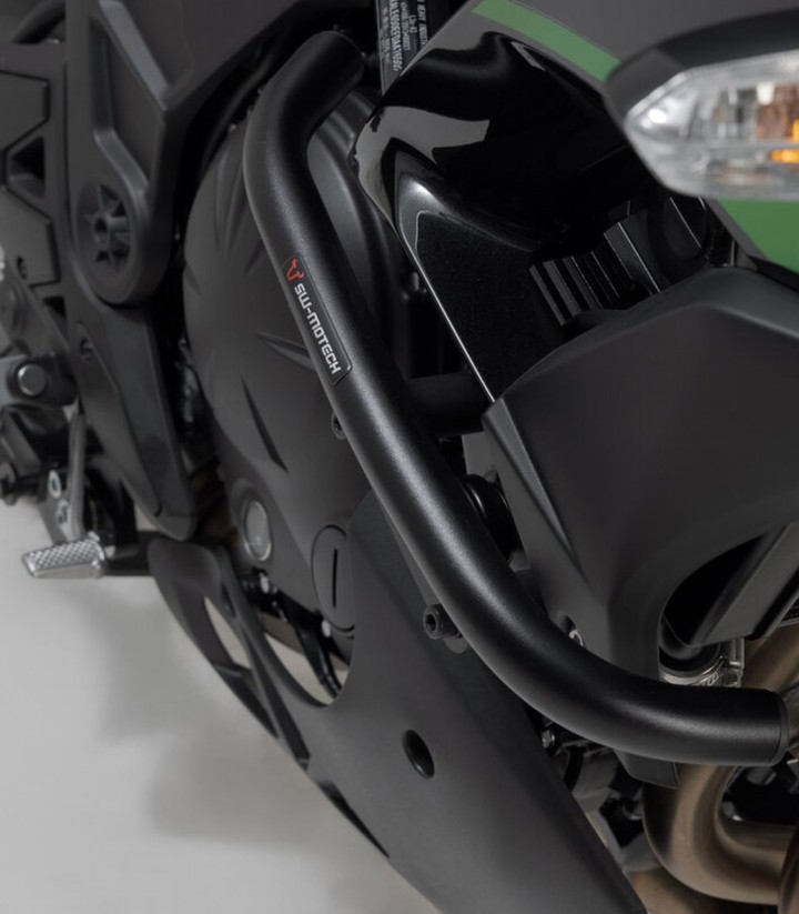 Defensas de Motor SW-MOTECH Kawasaki Versys 650 (14-22) en Negro SBL.08.518.10000/B