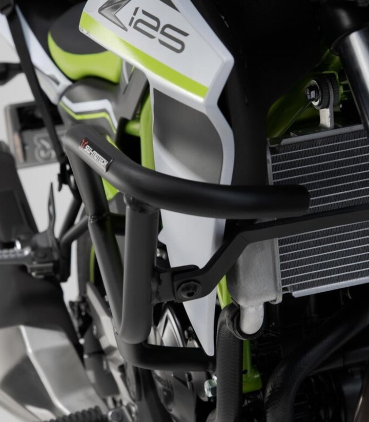 Defensas de Motor SW-MOTECH Kawasaki Z125 (18-20) en Negro SBL.08.920.10001/B